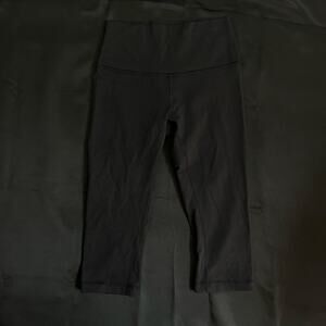 Lululemon Align High Rise Leggings Black Size 6 Nulu Fabric Yoga Pants